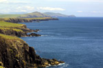 Uitzicht op Dingle Bay. Zuid-west Ierland.