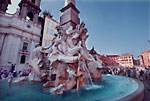 Beeld van de Piazza Navona in Rome